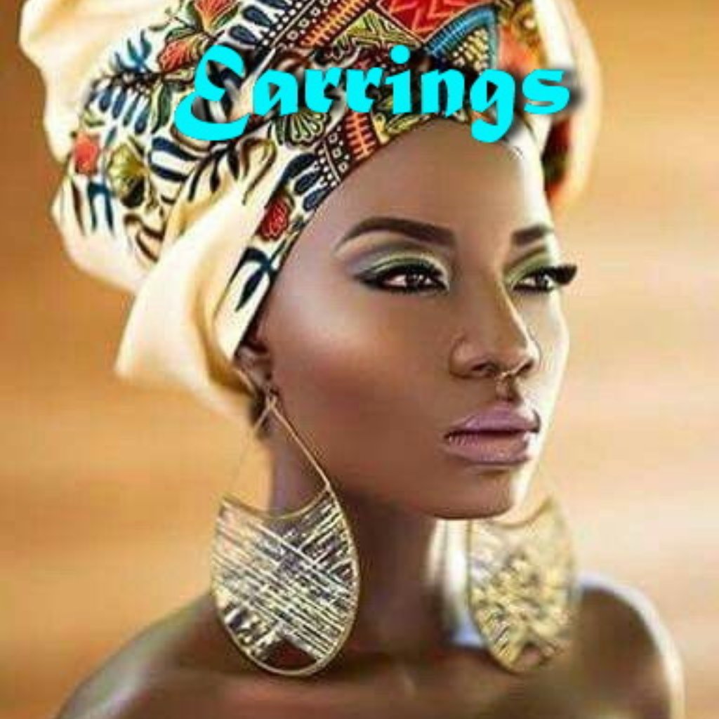 Gorgeous Handmade African Tribal Earrings 1000$